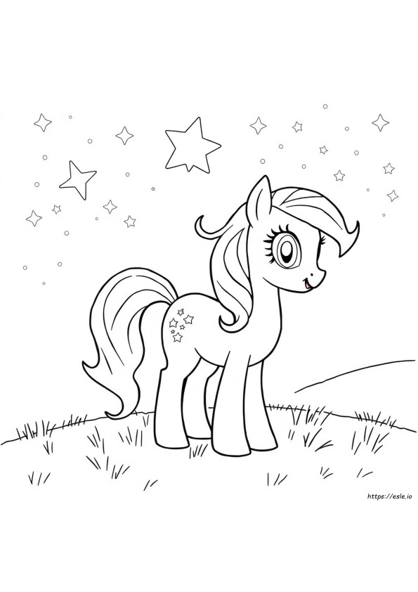 My Little Pony Black And White Coloring Pages