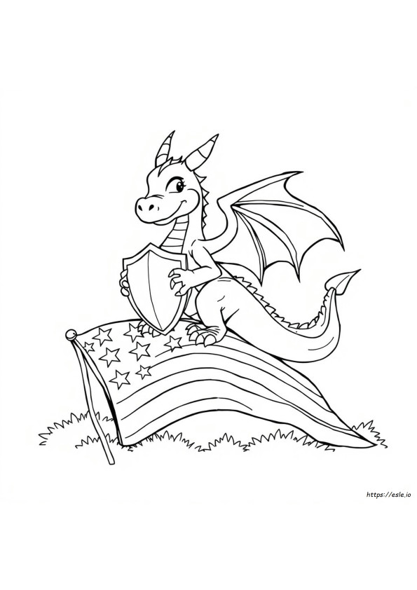 American Dragon Coloring Pages