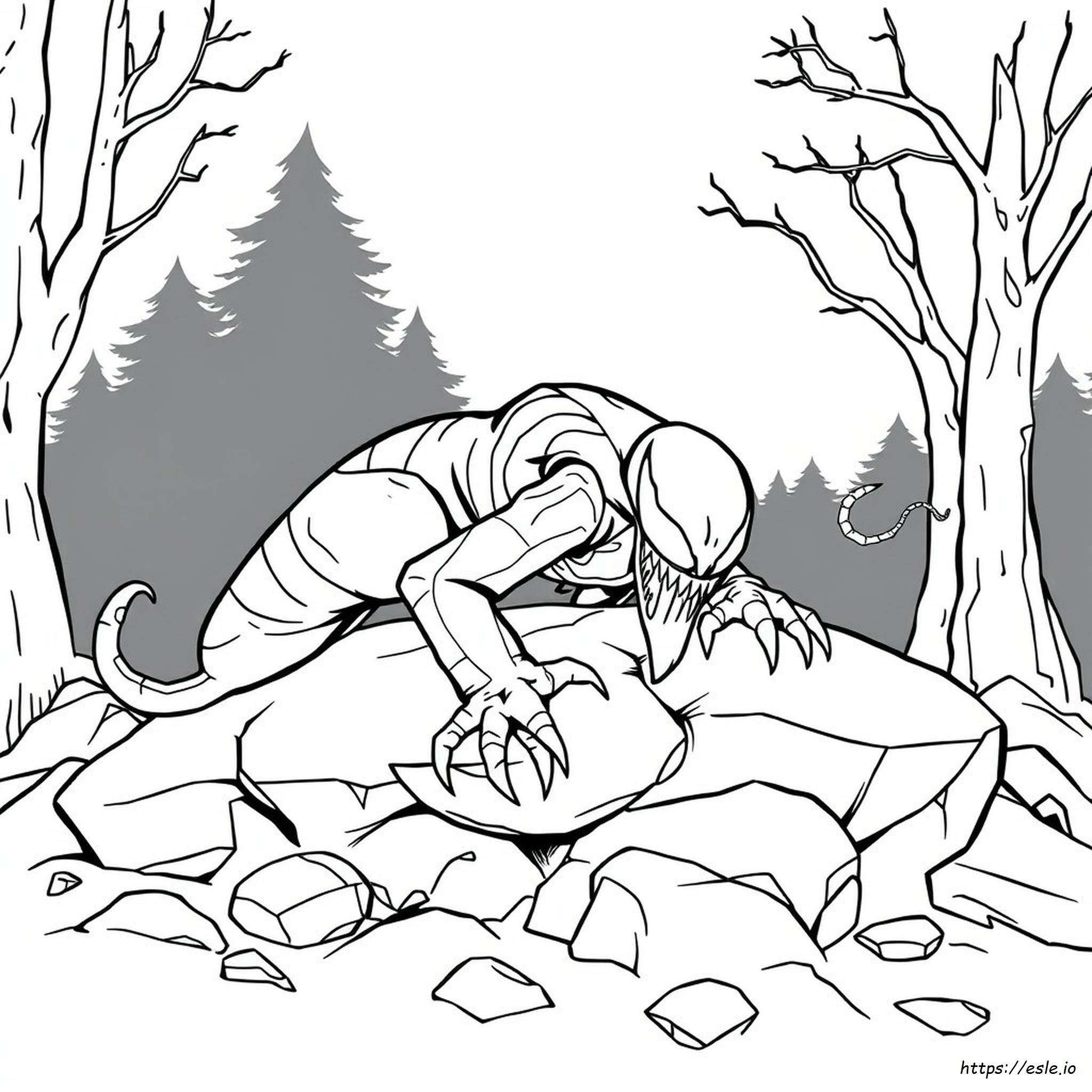 Venom Colouring In Pictures