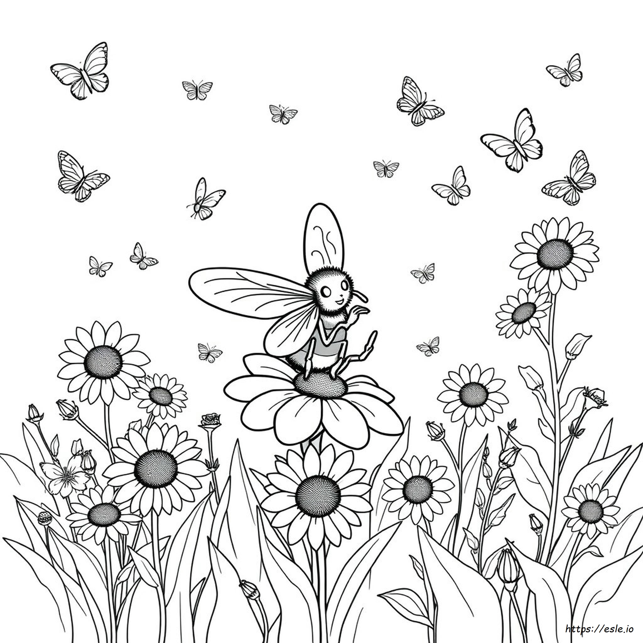 Queen Bee Miraculous Coloring Page