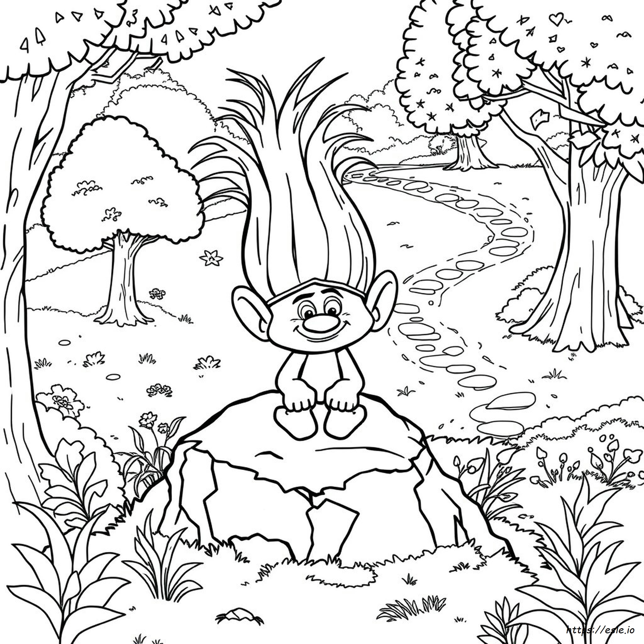 Trolls World Coloring Pages