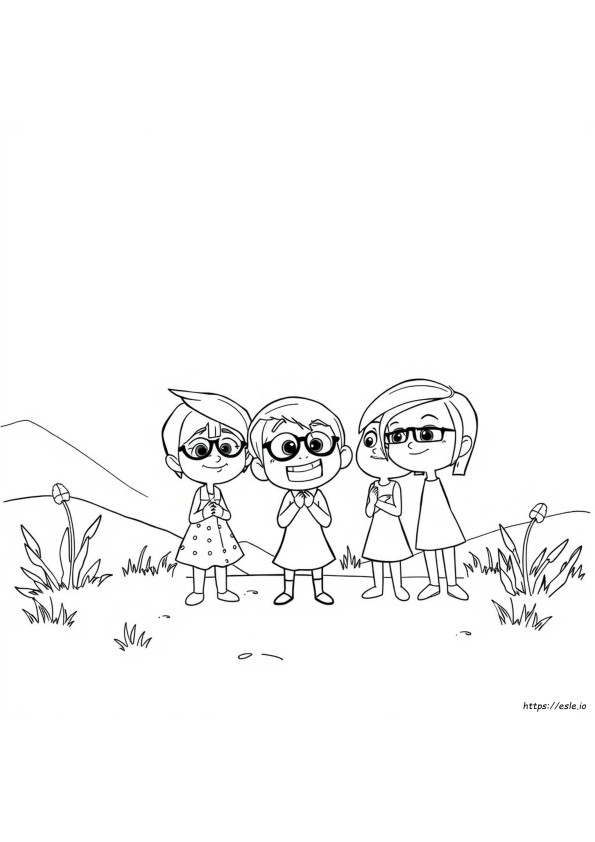 Coloring Pages Of Inside Out 2