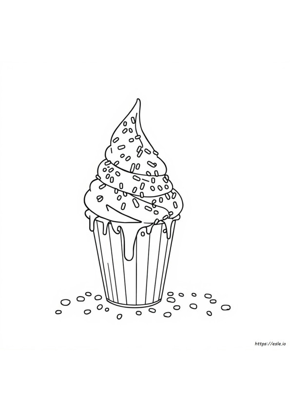 Sprinkles Coloring Sheet