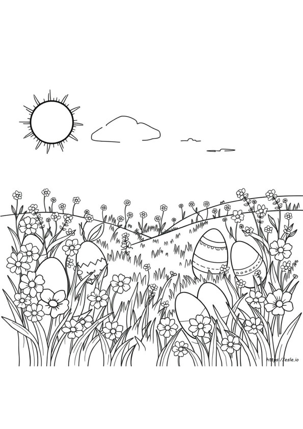 Ostern Ausmalbilder Oriental Trading
