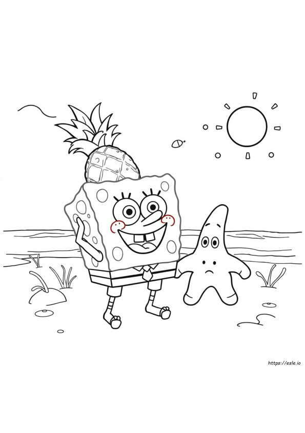 Nick Jr Spongebob Coloring Pages