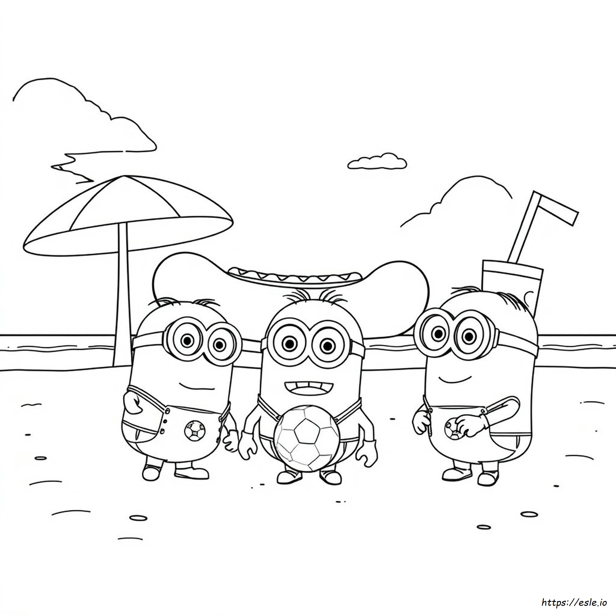 Minions 2 Coloring Pages