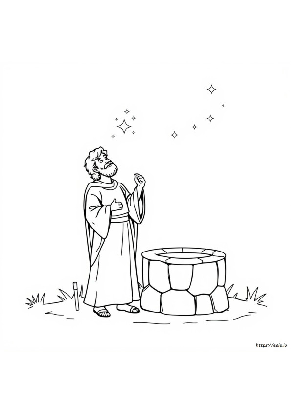 St Luke Coloring Page