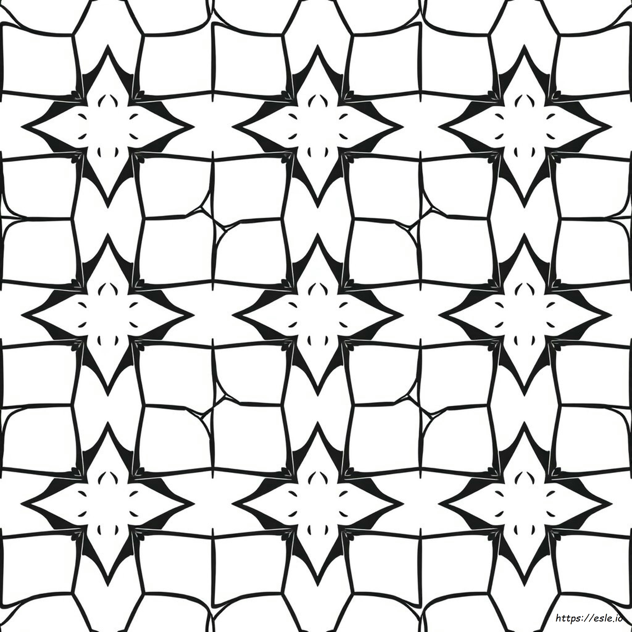 Printable Tessellation Coloring Pages