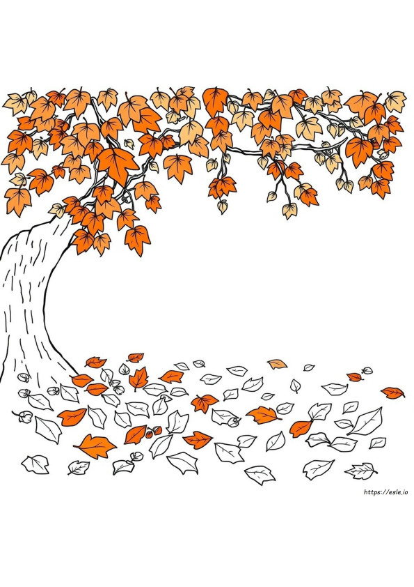 Fall Coloring Pages To Print