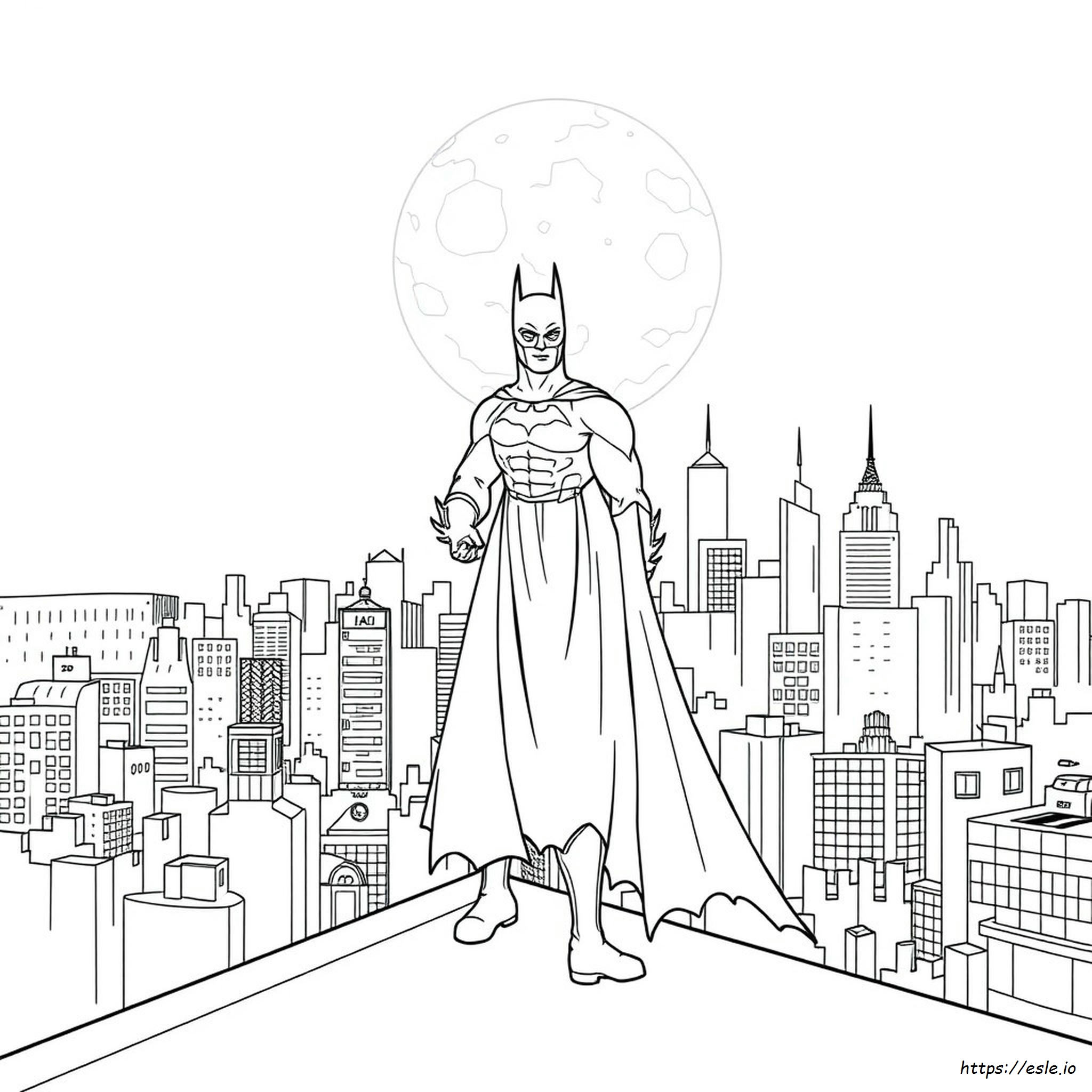 De Batman 2022 Kleurplaten kleurplaat