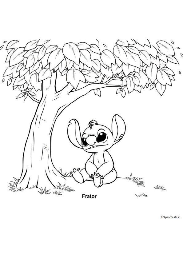 Coloring Pages Of Lilo And Stitch