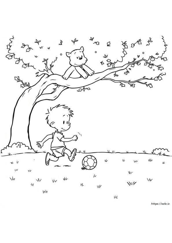 Calvin And Hobbes Coloring