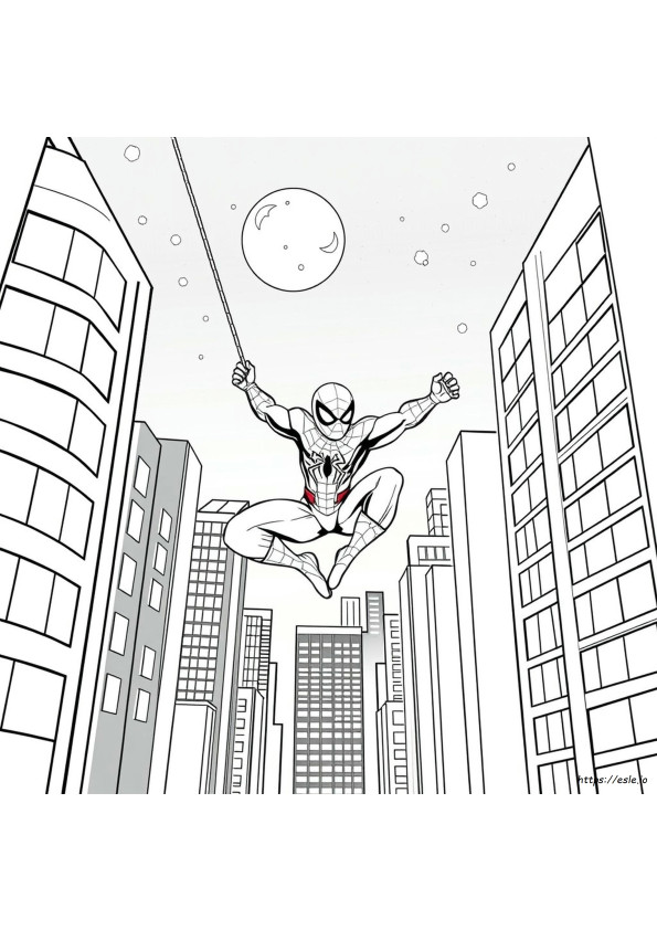 Spiderman Coloring Sheets