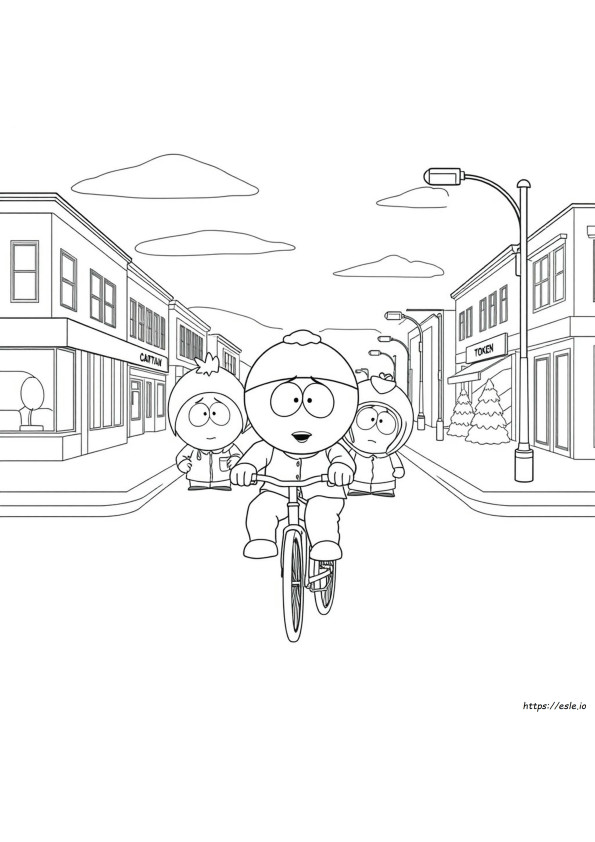Foi De Colorat South Park