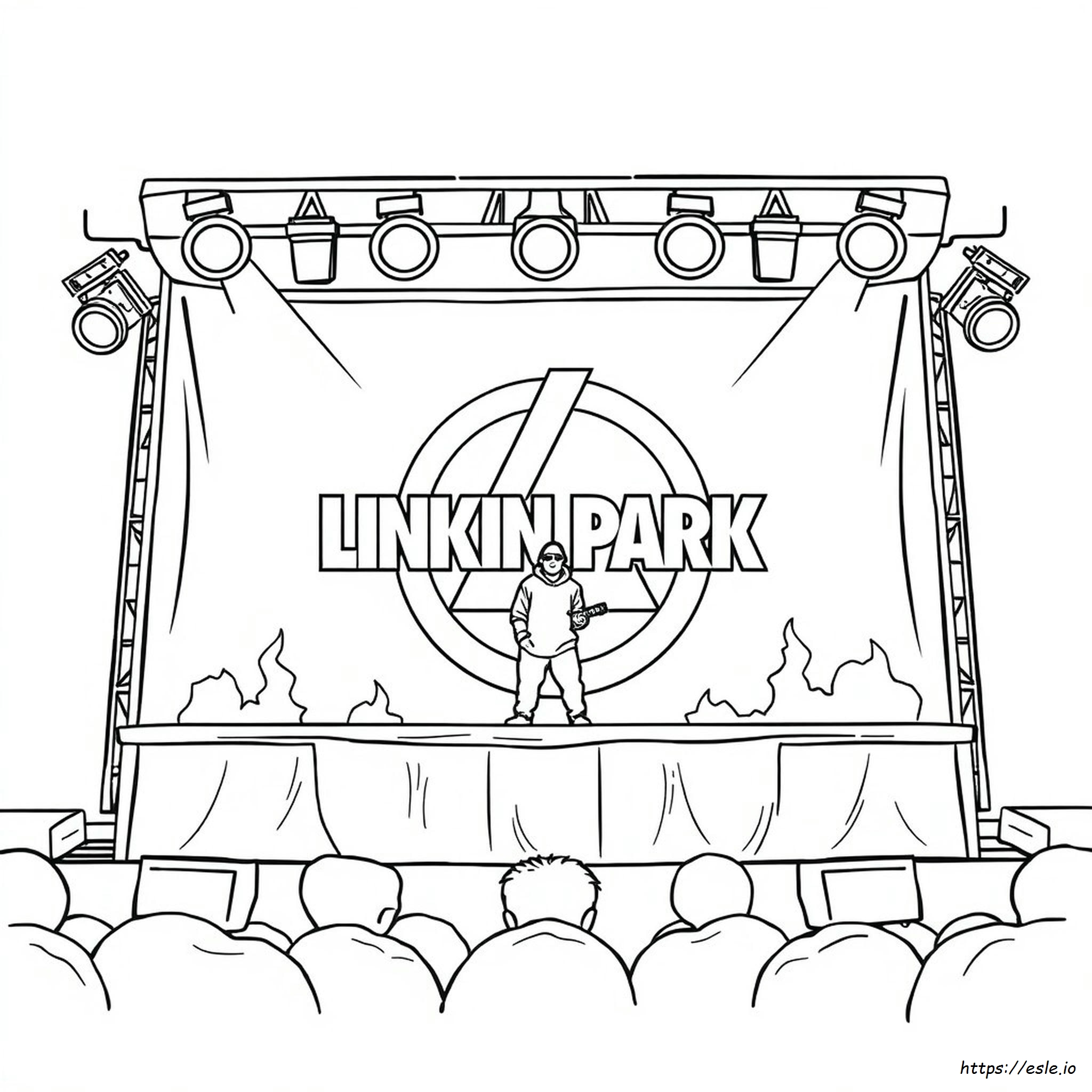 Coloriage Linkin Park