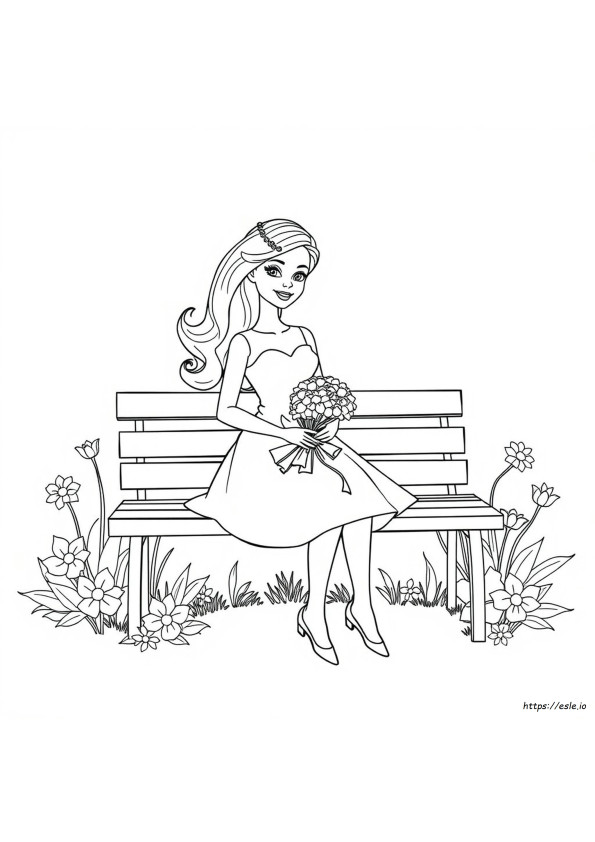 Barbie Doll Coloring Pages Printable