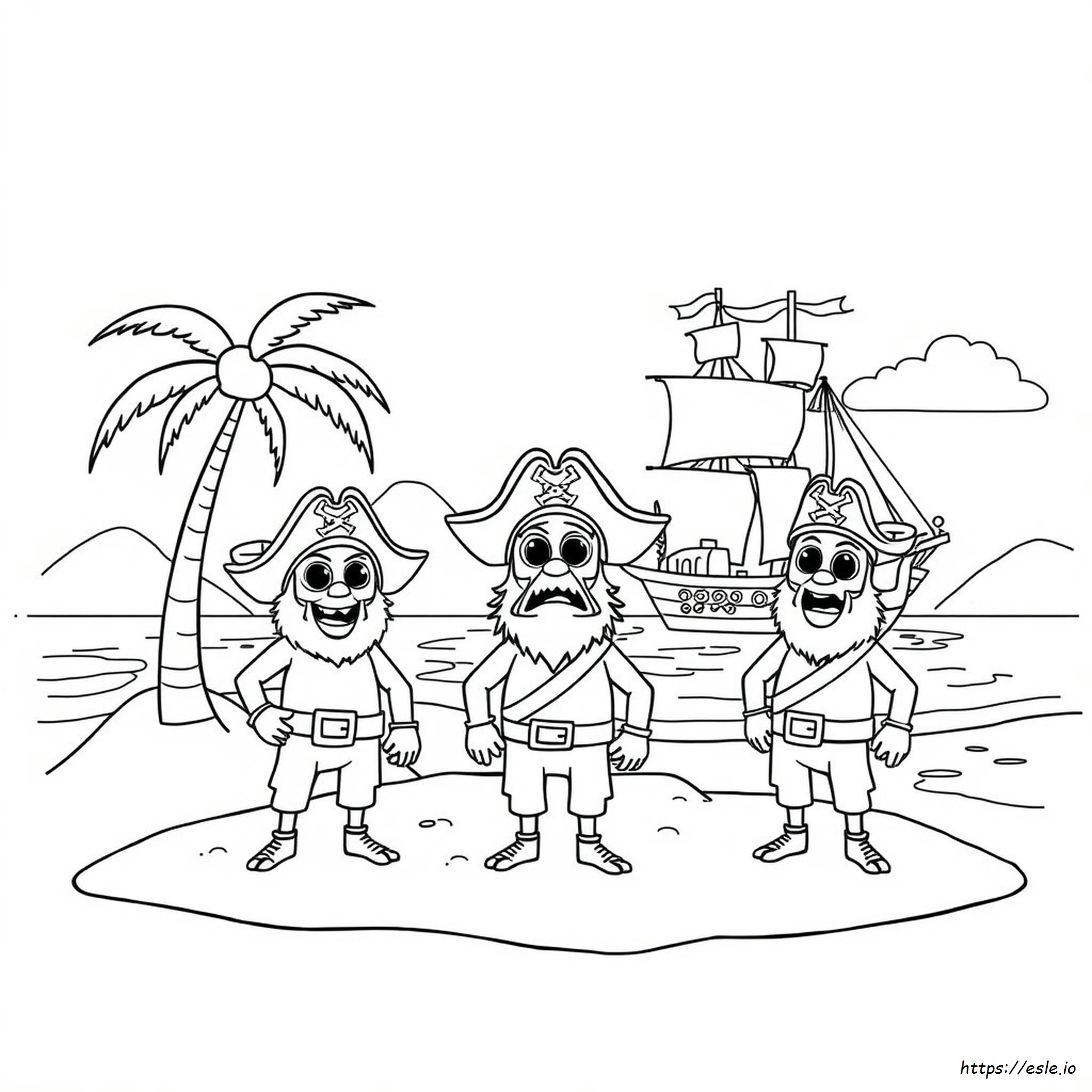 Coloriage Kakamora