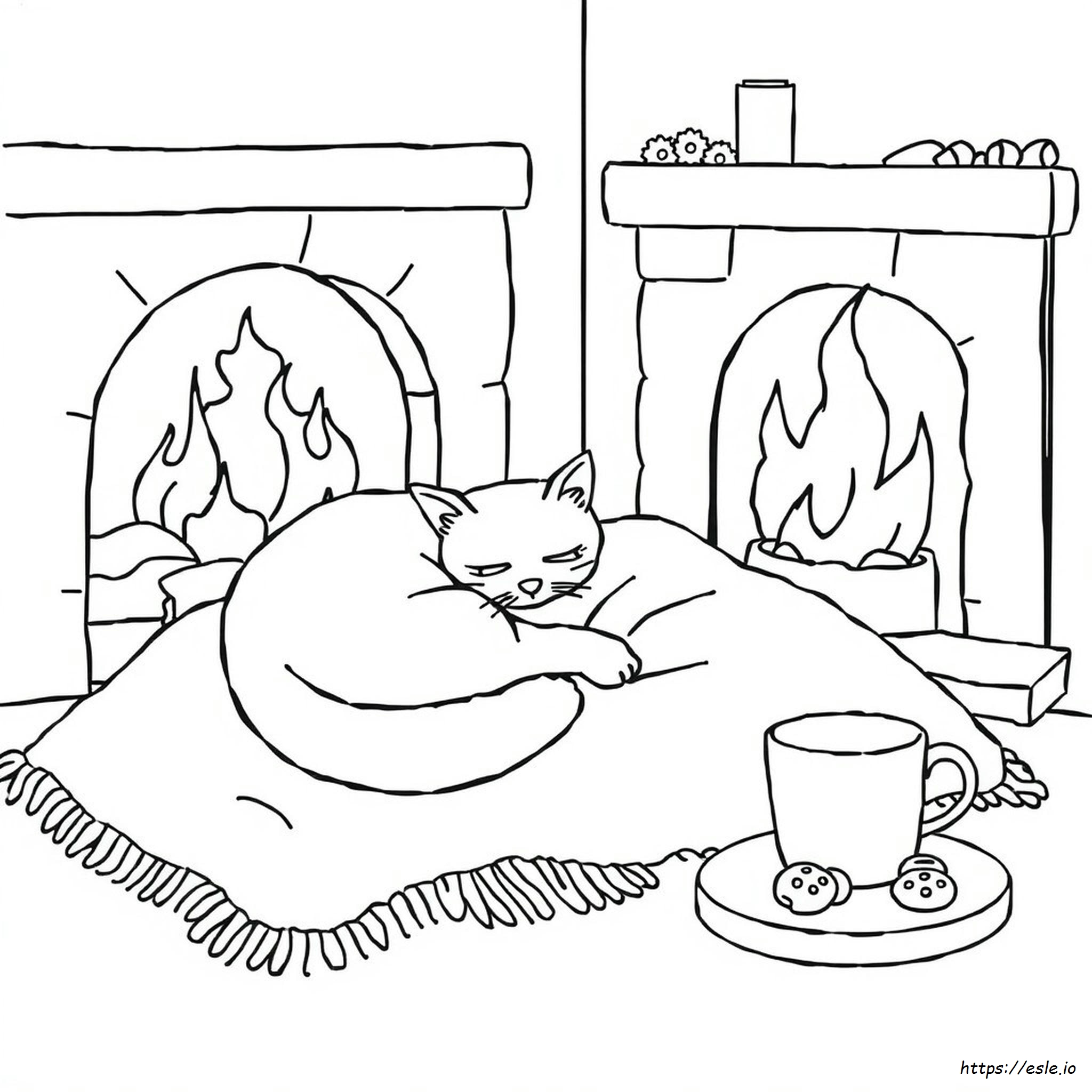 Comfy Coloring Book Pages