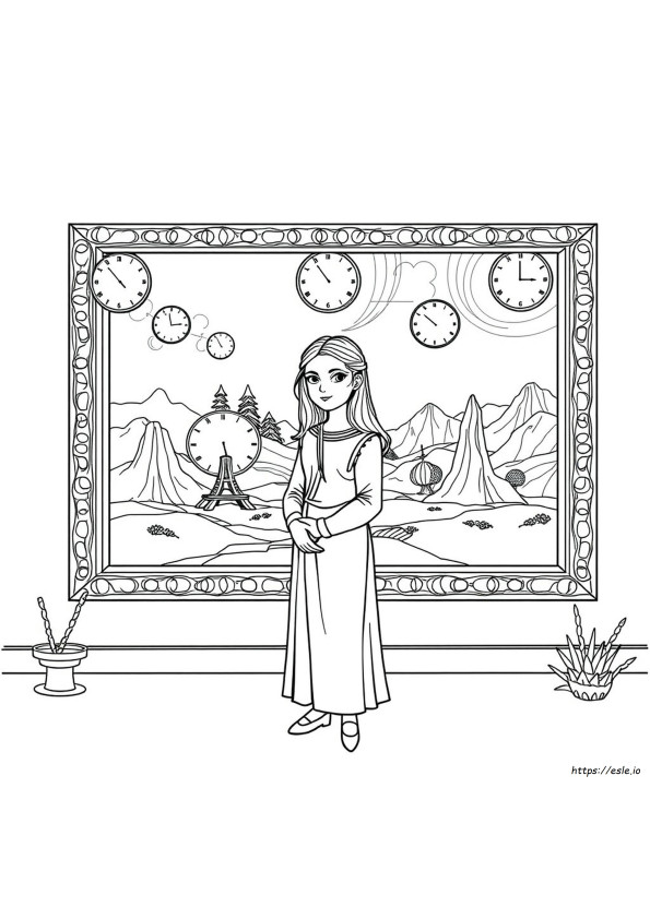Moma Coloring Pages