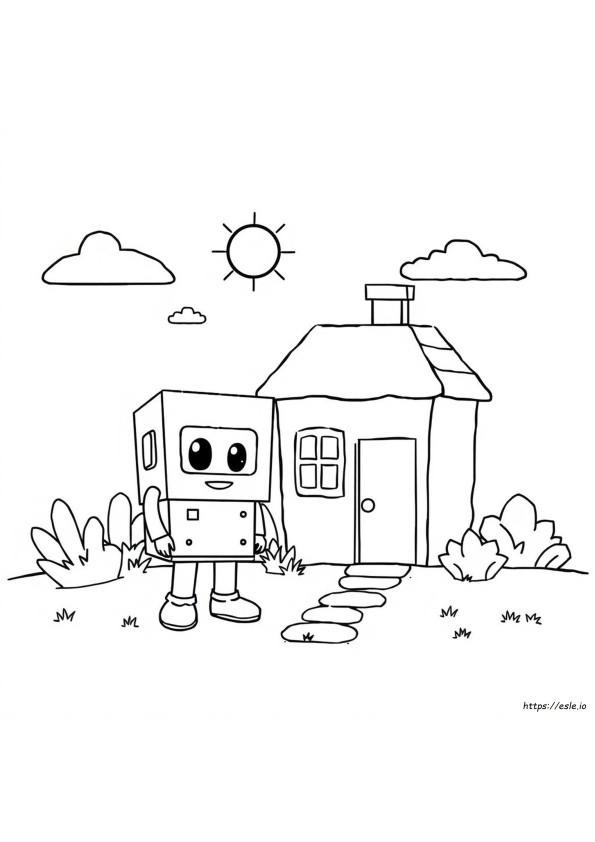 Dibujos De Lankybox Para Colorear