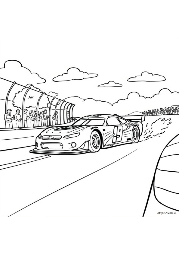 Nascar Coloring Pages To Print