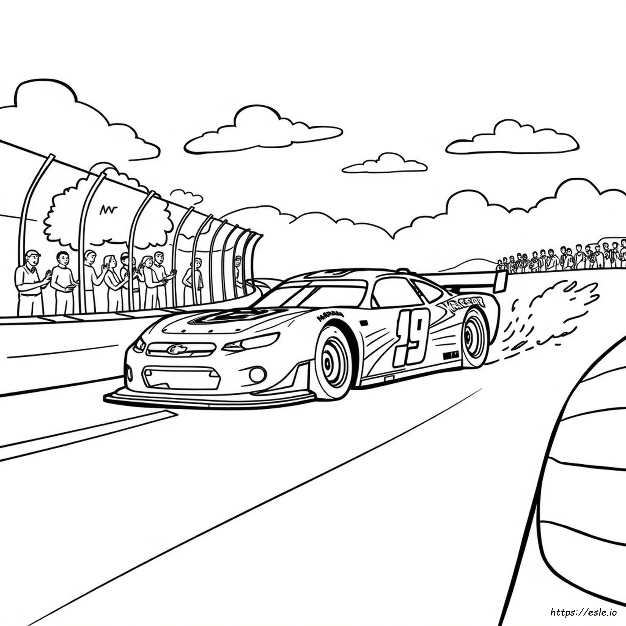 Disegni Nascar Da Colorare E Stampare
