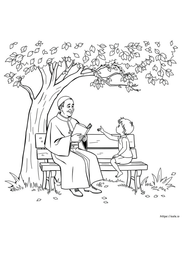 Fratele Francisc Planșe De Colorat