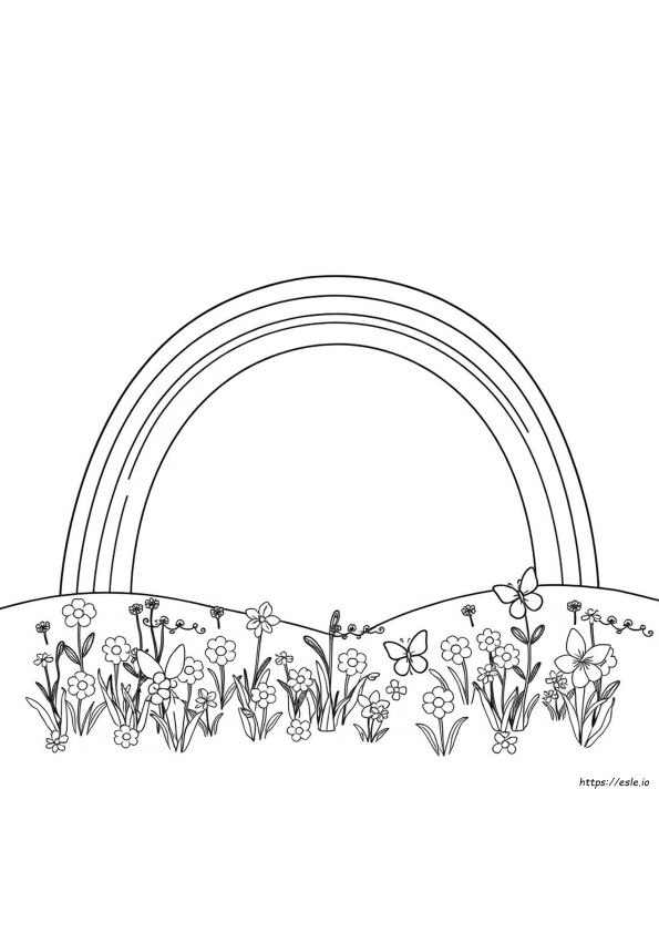 Rainbow Colouring Book