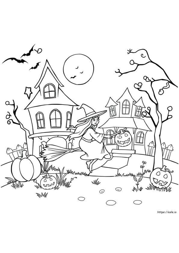 Placi De Colorat De Halloween