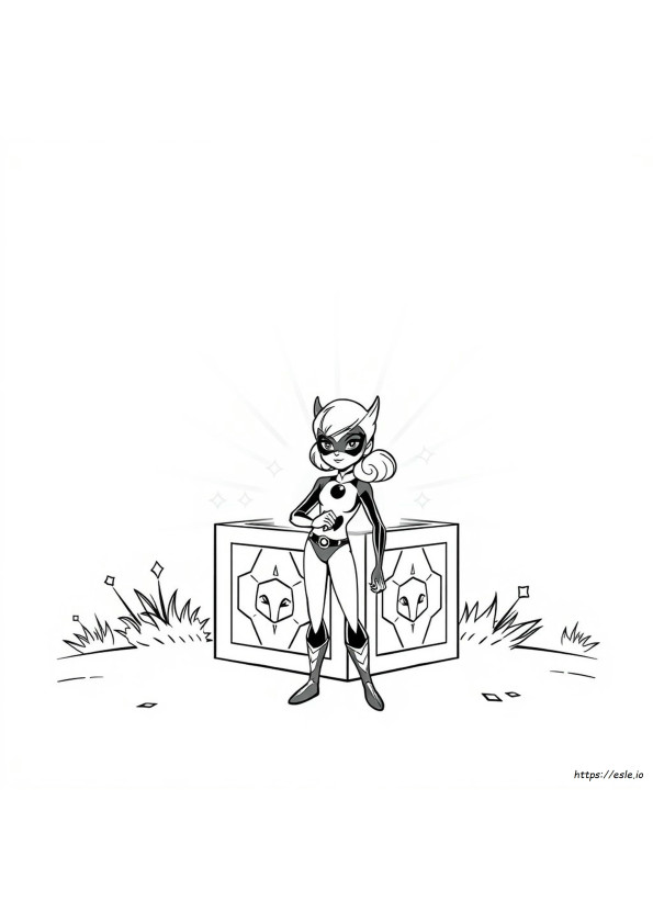Miraculous Box Coloring Pages