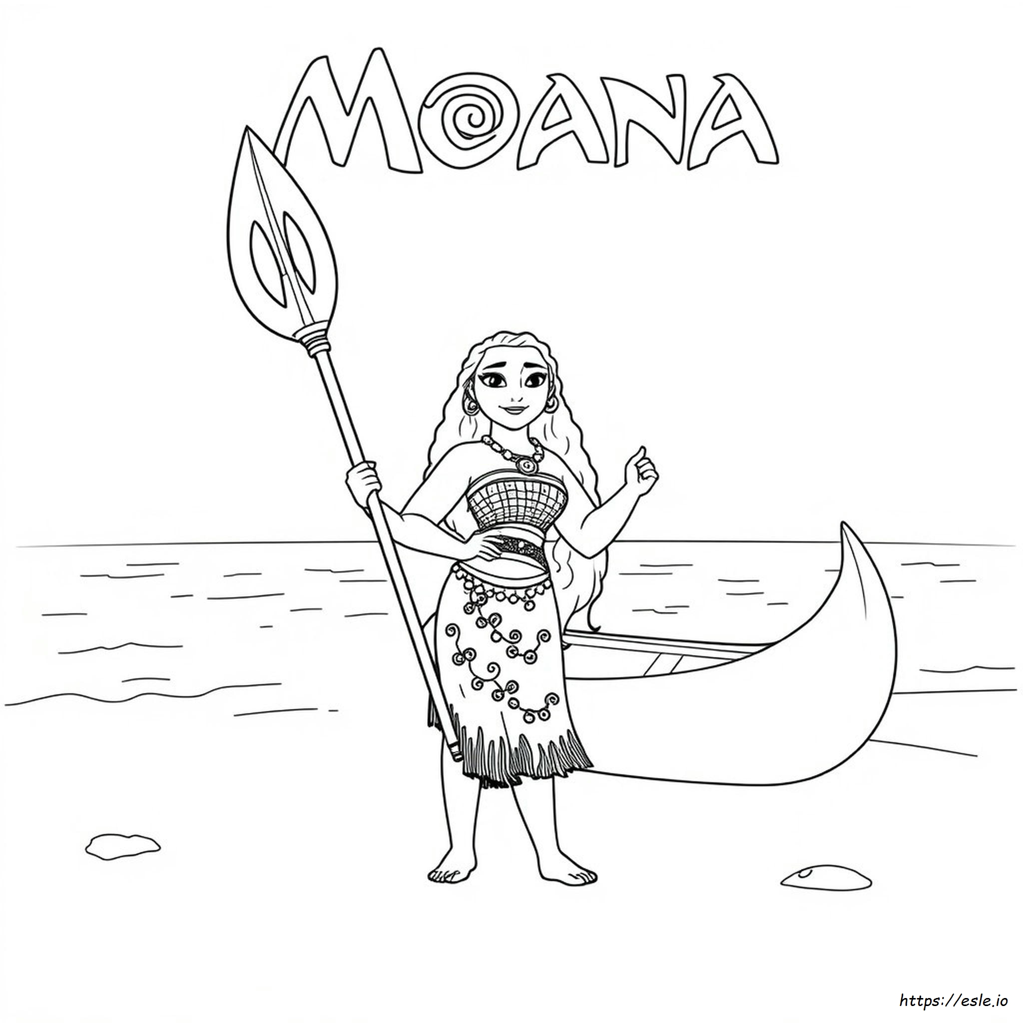 Coloriages Moana Disney