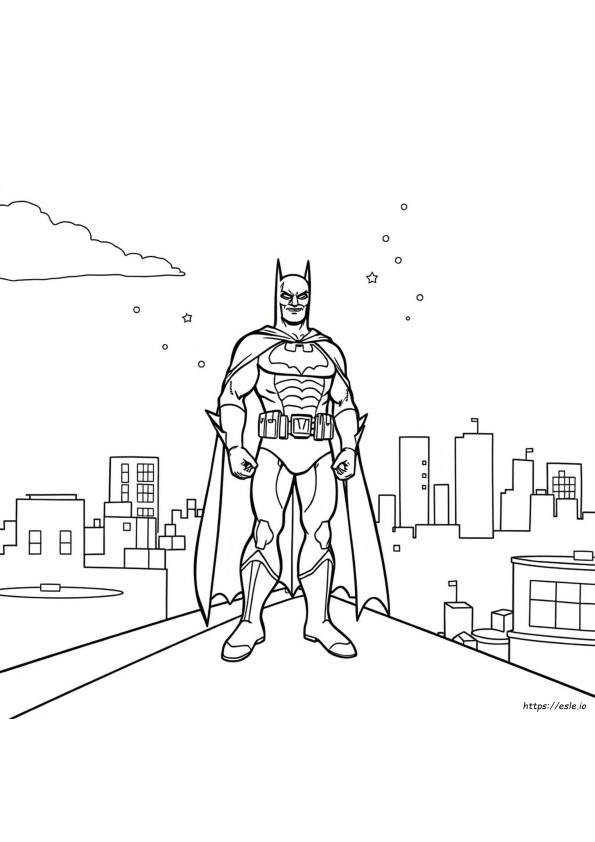 Free Printable Coloring Pages Of Batman