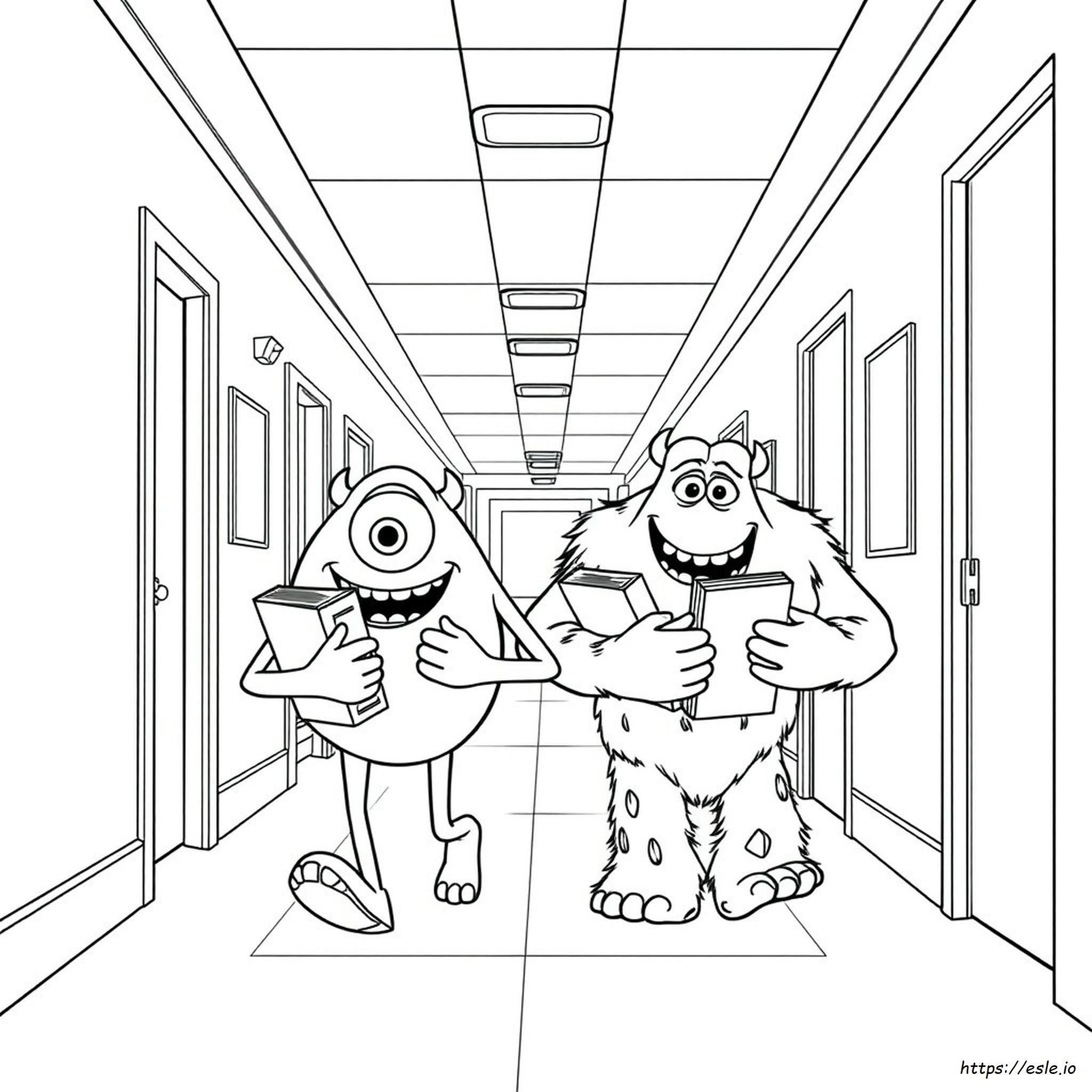Monsters University Värityskuvat