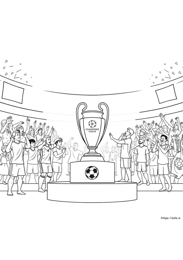 Champions League Coloring Pages
