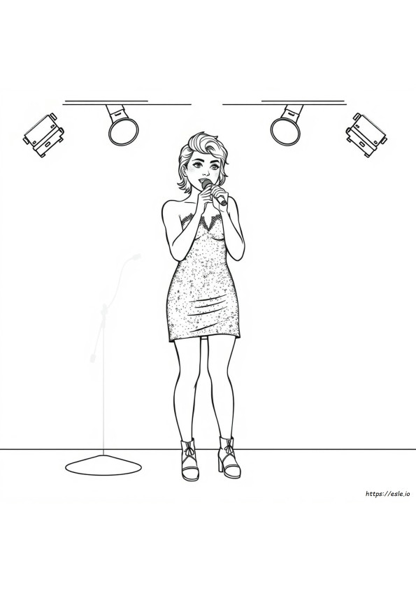 Miley Cyrus Coloring Pages