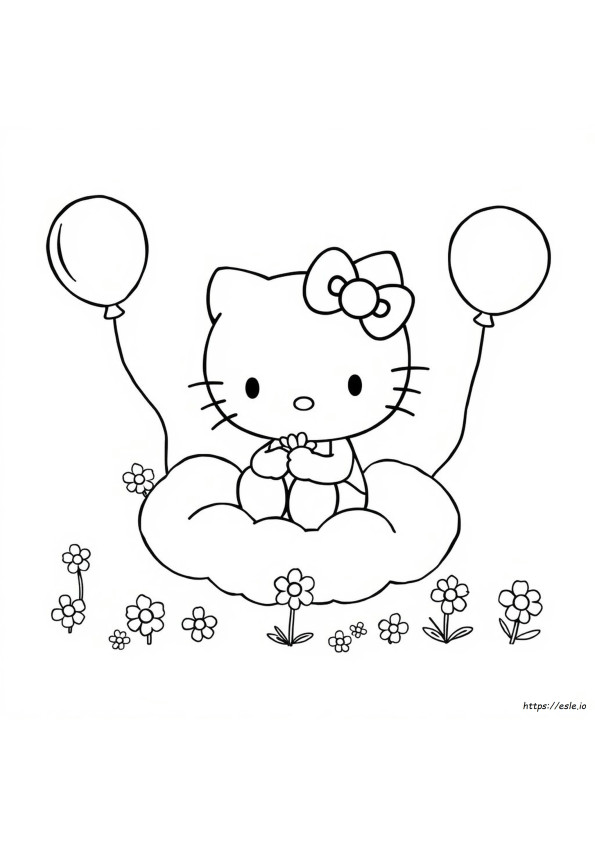 Coloring Pictures Of Hello Kitty