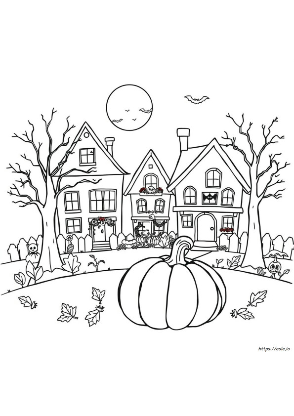 Einfache Halloween Ausmalbilder Zum Ausdrucken Pdf