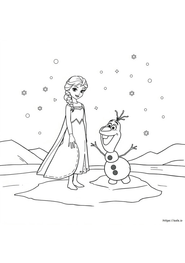 Frozen Coloring Pictures