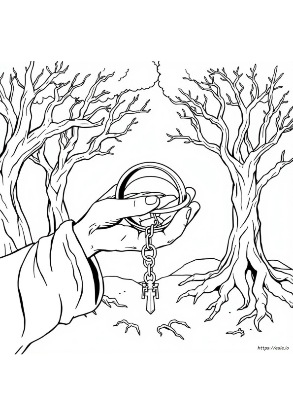 Lord Of The Rings Kleurplaten Gratis