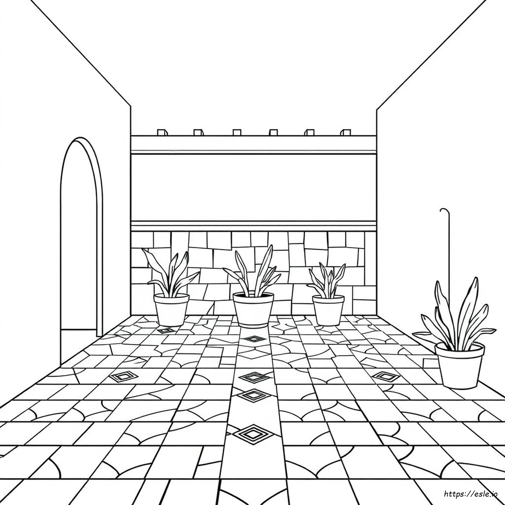 Mosaic Colouring In