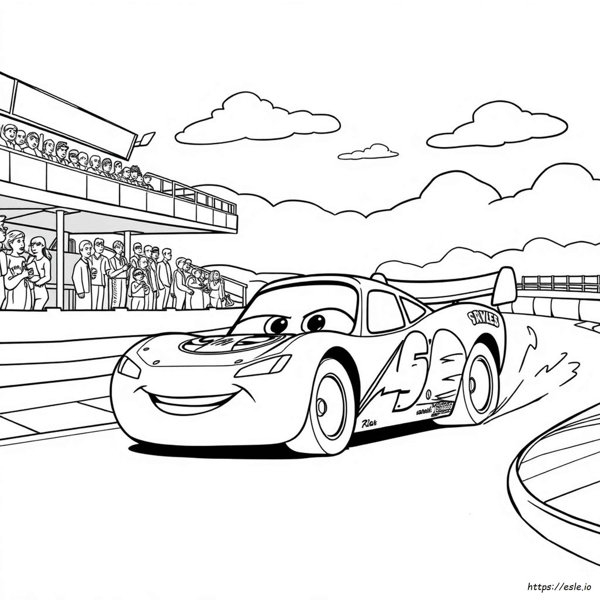 Images Mcqueen À Colorier