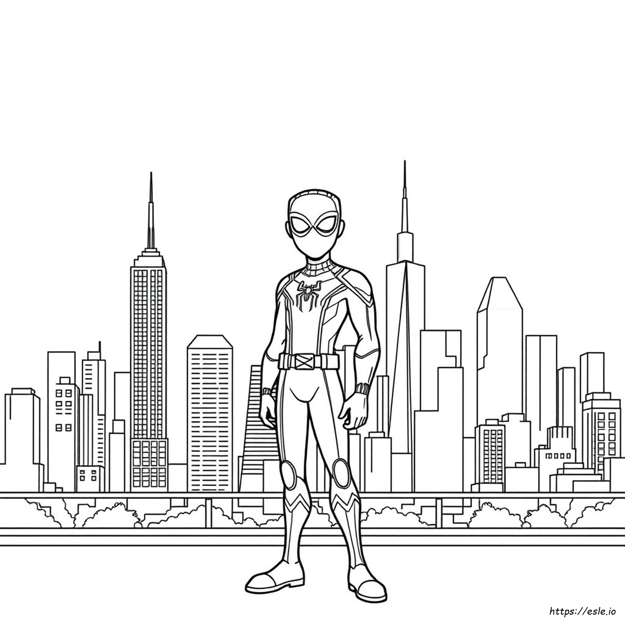 Kolorowanki Miles Morales
