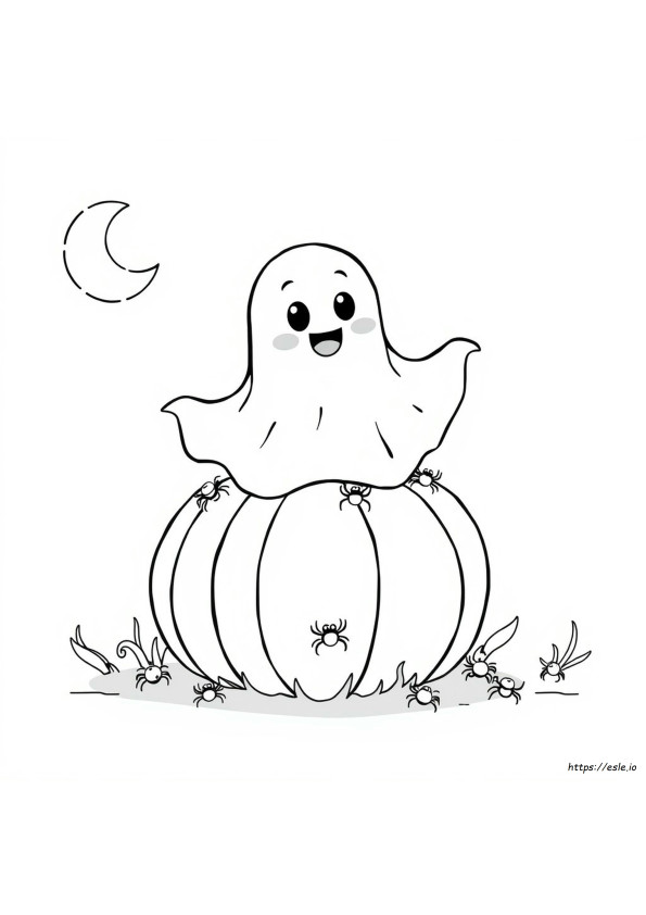 Cute Spooky Coloring Pages For Adults