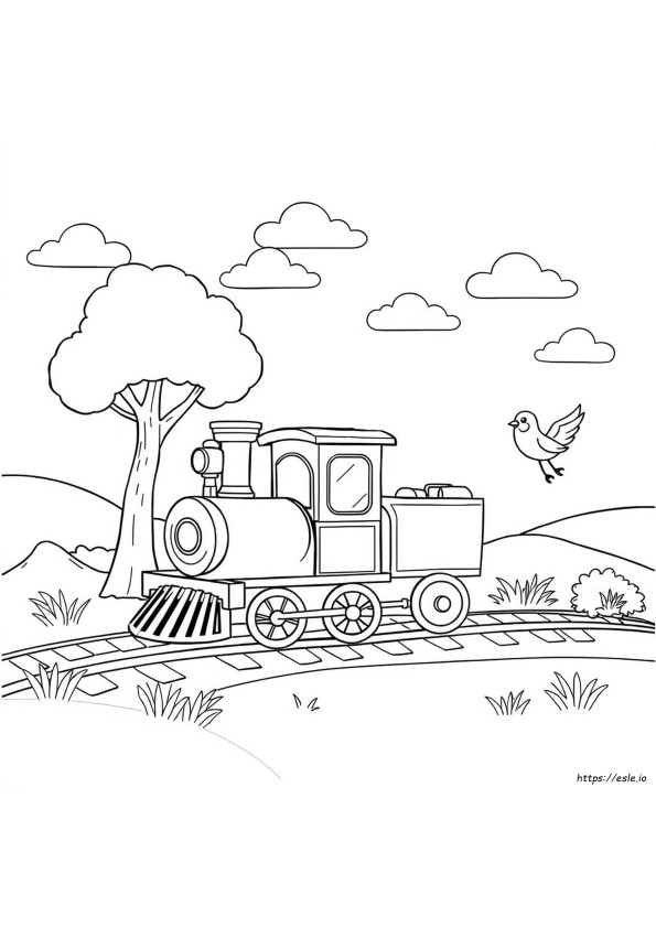 Choo Choo Soul Coloring Pages