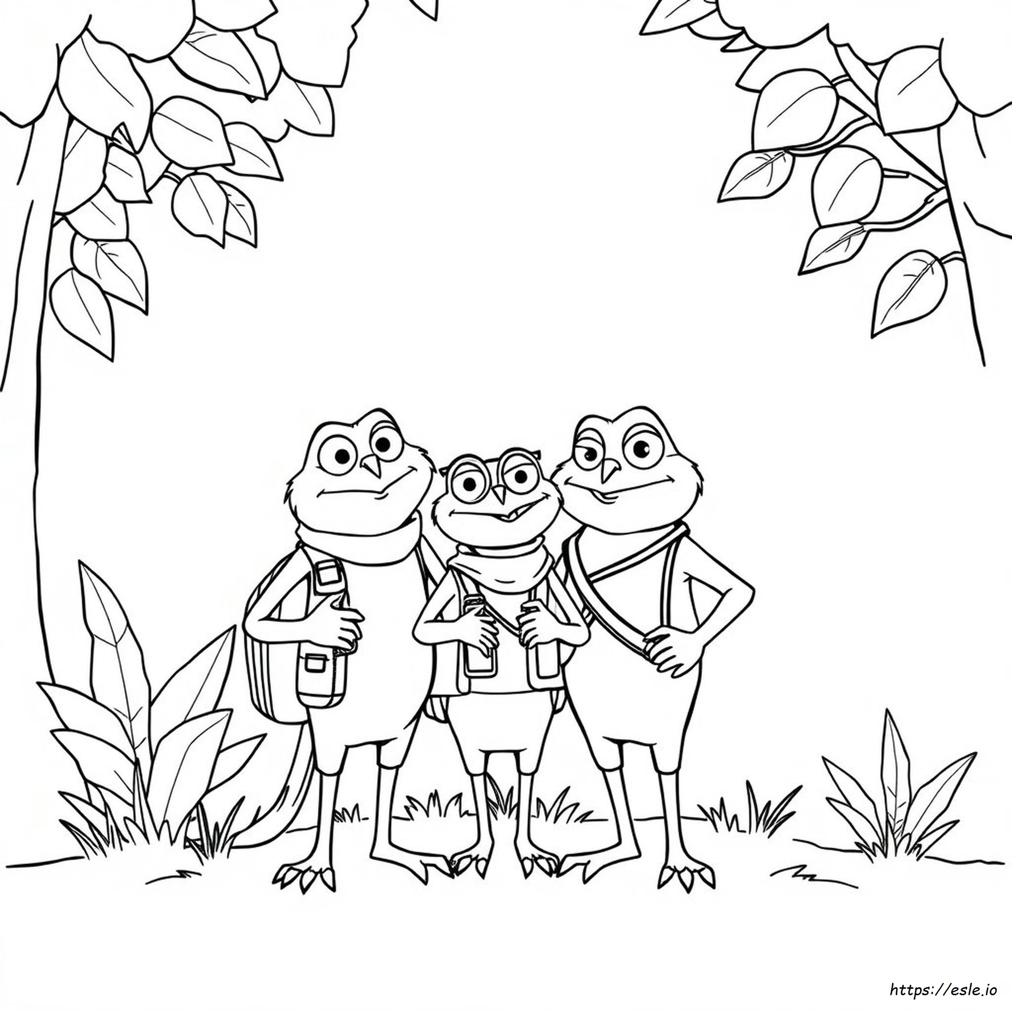 Wild Kratts Printable Coloring Pages