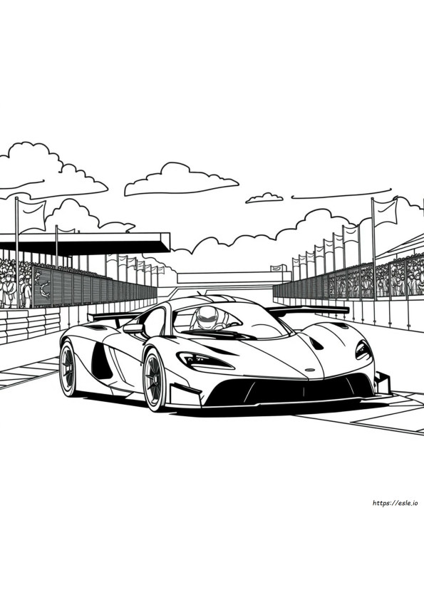 Kolorowanki Mclaren P1