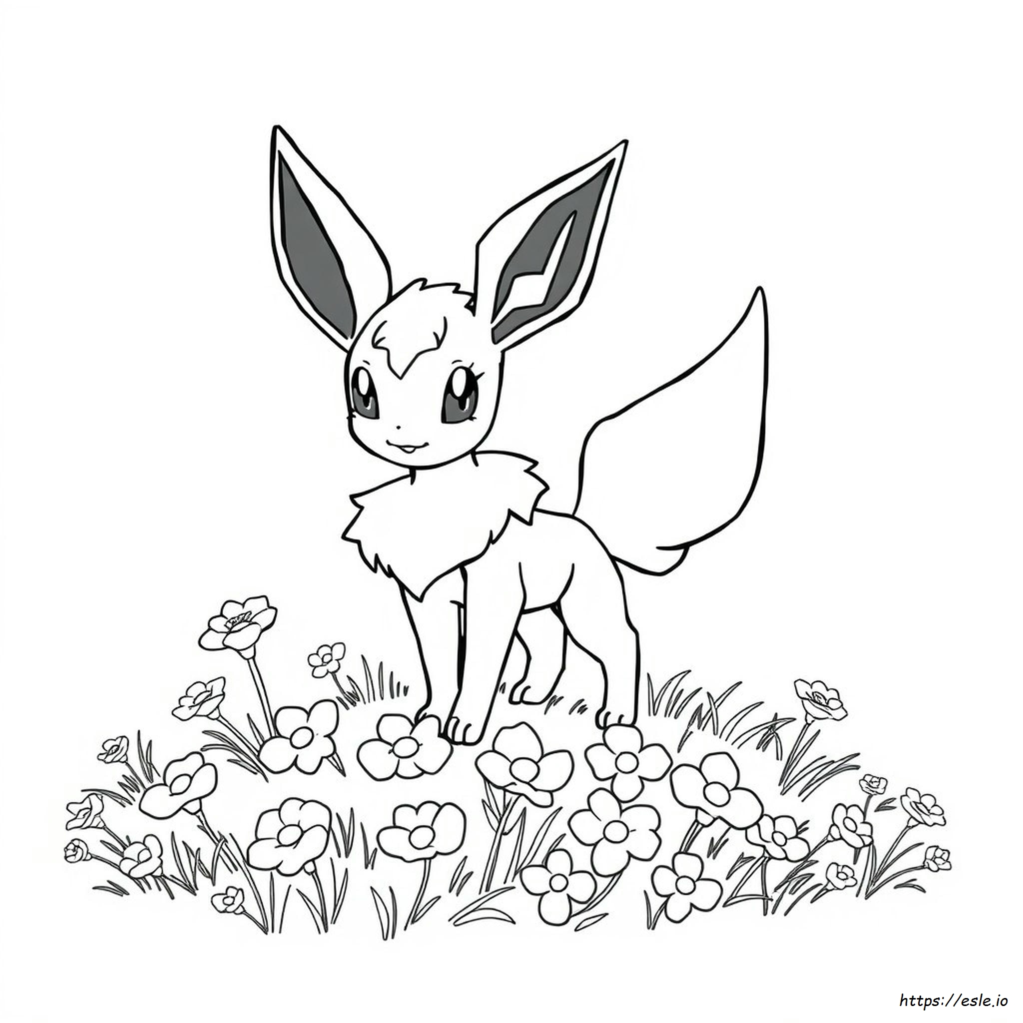 Sylveon Ausmalbild