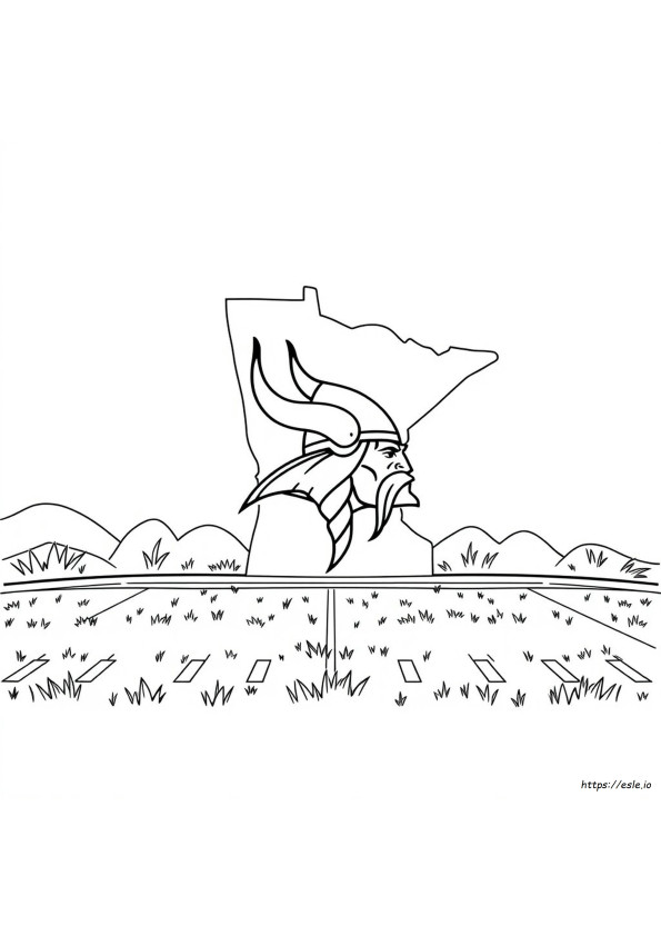 Coloriages Minnesota Vikings