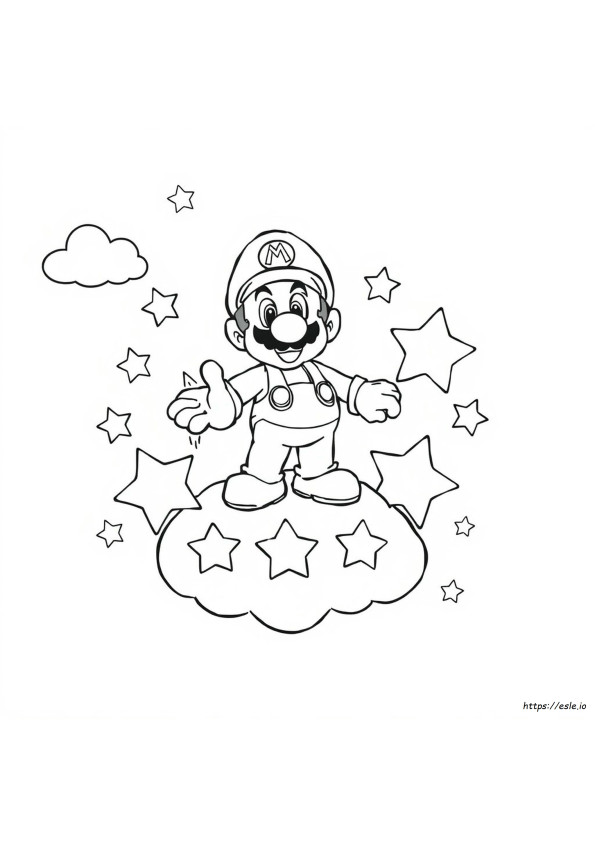 Mario Powers Coloring Pages