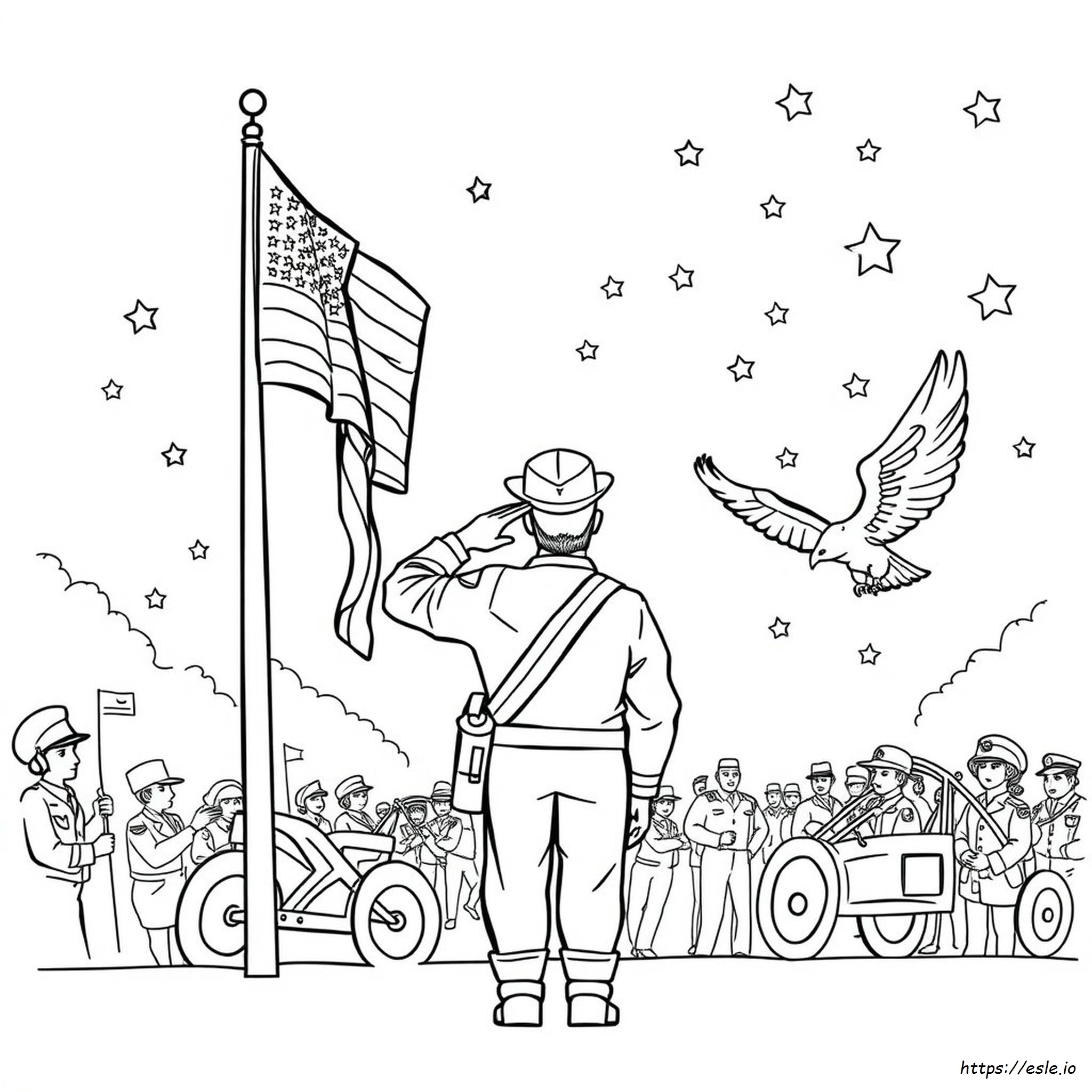 Fogli Da Colorare Per Il Giorno Dei Veterani